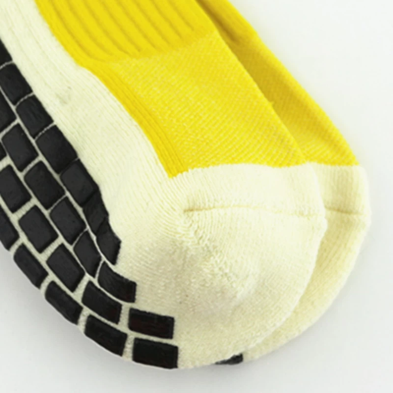 vente en gros de coutume plusieurs couleurs de nylon sport anti dérapant chaussettes jacquard points