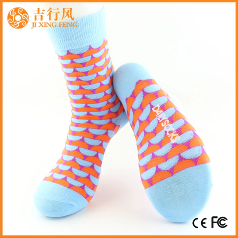 women colorful cotton socks manufacturers wholesale custom cute crew women socks