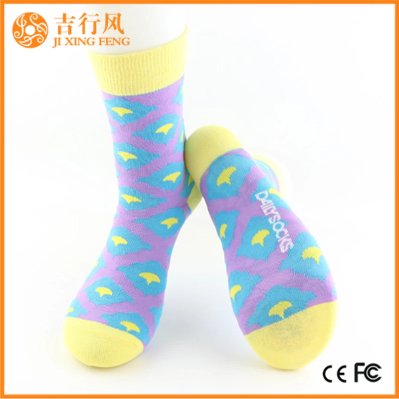 women colorful cotton socks suppliers and manufacturers wholesale custom women cool crazy socks
