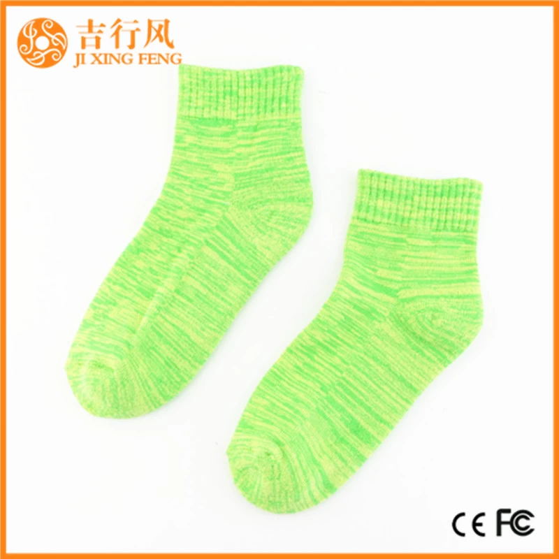chaussettes coton femmes fournisseurs et fabricants produisent des chaussettes chaudes en coton d'hiver