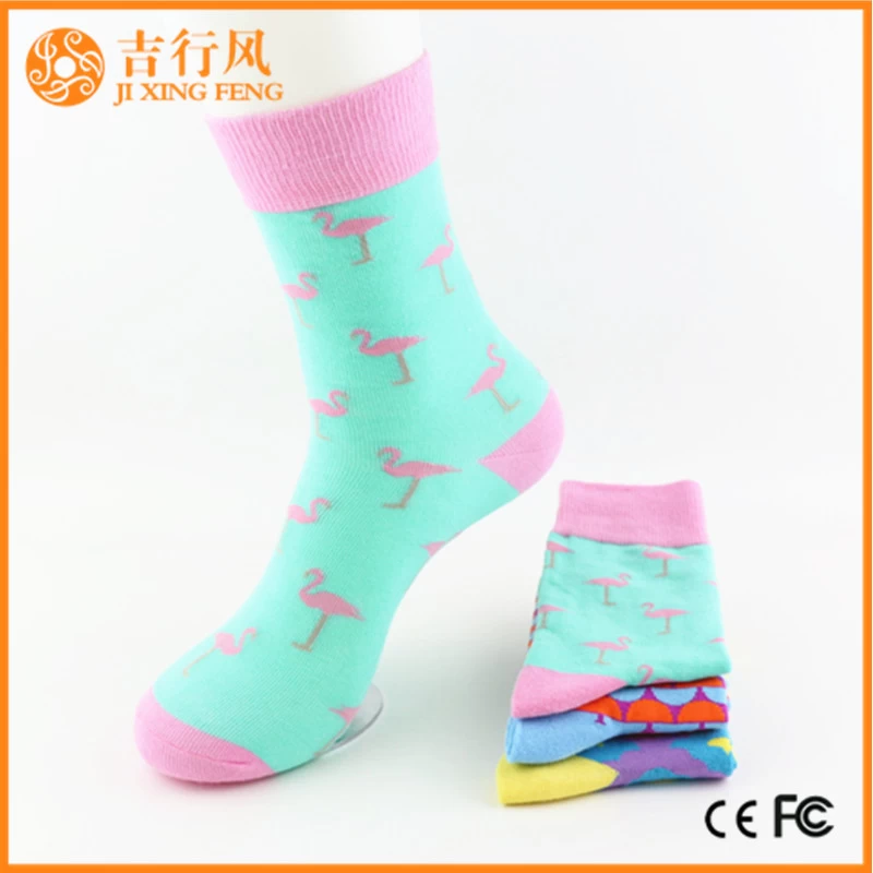 women cute socks suppliers and manufacturers wholesale custom bird pattern knitted socks