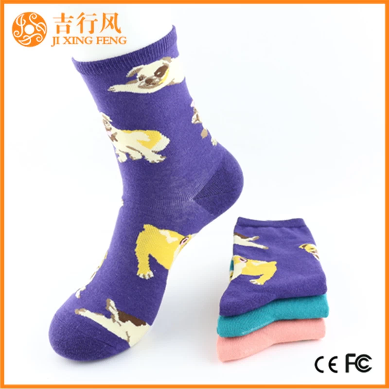 women soft socks suppliers and manufacturers wholesale custom cartoon pattern socks