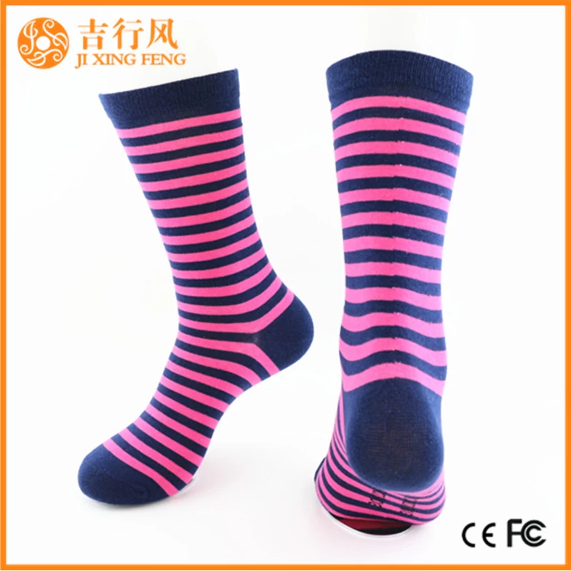 women stripe socks suppliers wholesale custom stripe long socks
