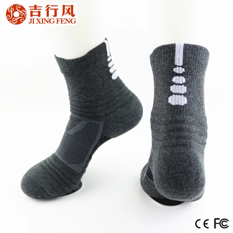 meilleures chaussettes du monde de basket-ball fabricant gros chaussettes de sport de la Chine pour l'homme
