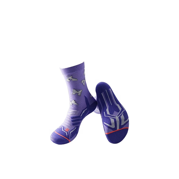 Junger Mädchen-Mode-Socken, nette schöne 100% Baumwolle Sports Socken Hersteller