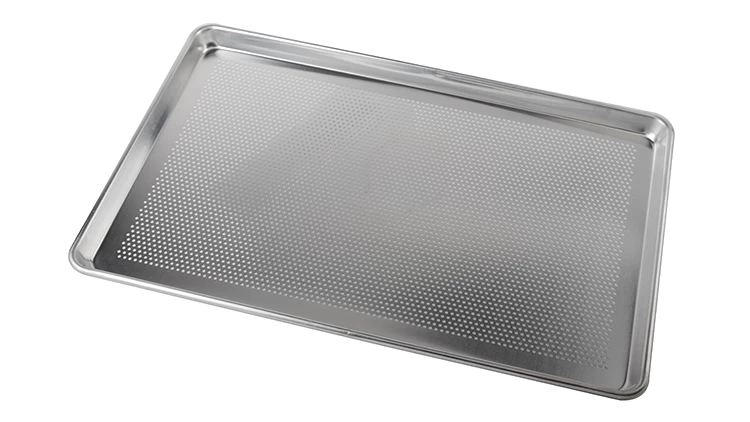 Bakery Bakeware 460*660mm 400*600mm Aluminium Rimmed Baking Tray