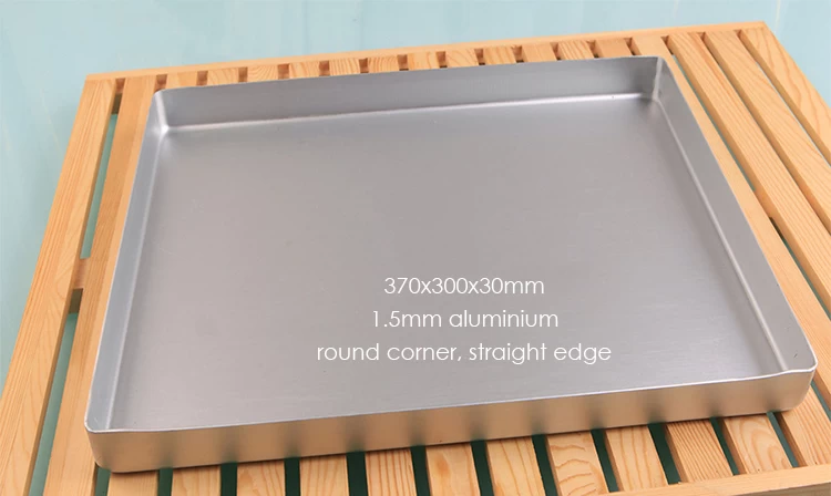 Flat with no edge Perforated Aluminum baking tray