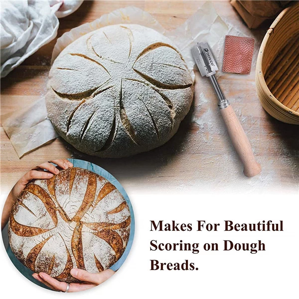 Buy Wholesale China High Quality Stainless Steel Bread Lame With Wooden  Handle, Arc Blade Lame, Dough Scoring Tool & Bread Lame at USD 1.3