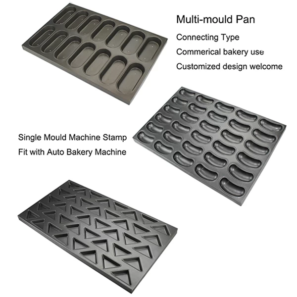 Rectangular Multi-mould Tray, alusteel cupcake mould factory