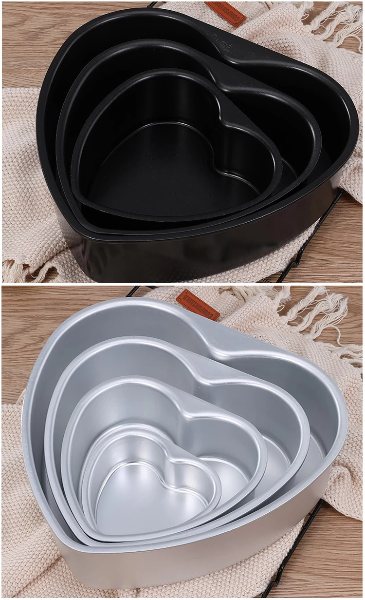 heart shaped cake pan, aluminum cake pan manufacturer, non stick