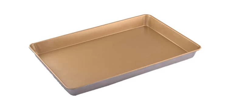 aluminum baking tray manufacturer, teflon coated sheet pan supplier