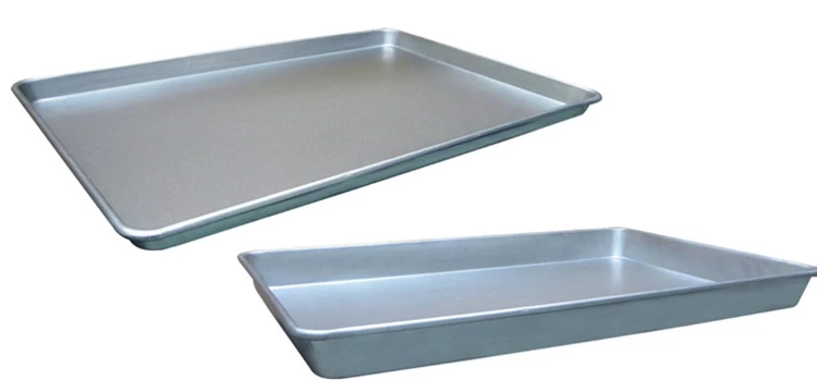 Bandeja para hornear galletas aluminio 42x29.2x2 cm