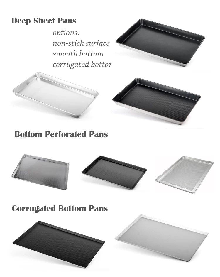 PAN BAKE(SHEET PAN SIZE)18X26X2-1/4DEEP ALUM - Smallwares