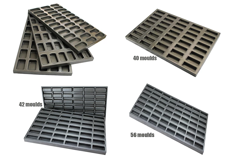 Finger cake mould manufacturer, oval moulds for cake bread, multi-mould  bread pan factory