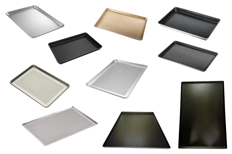 Aluminum Rectangular Aluminium Baking Tray, Thickness: 5-10 Mm, Size: 600mm  X 400mm