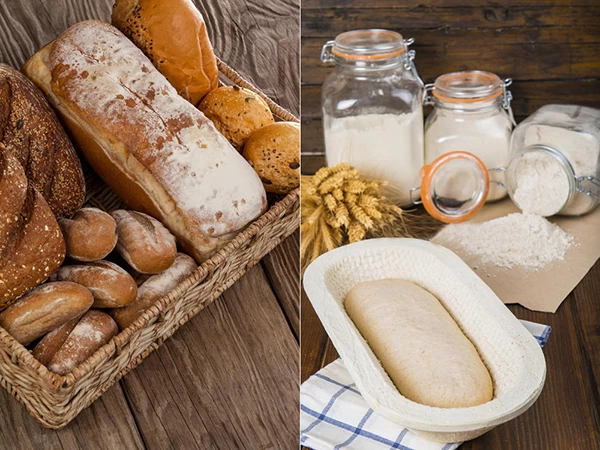 Diferentes fermentaciones en la fabricación de pan: Tsingbuy es un  fabricante experimentado de canastas de pruebas en China con una capacidad  de fábrica de canastillas de ratán de ratán 100% natural y