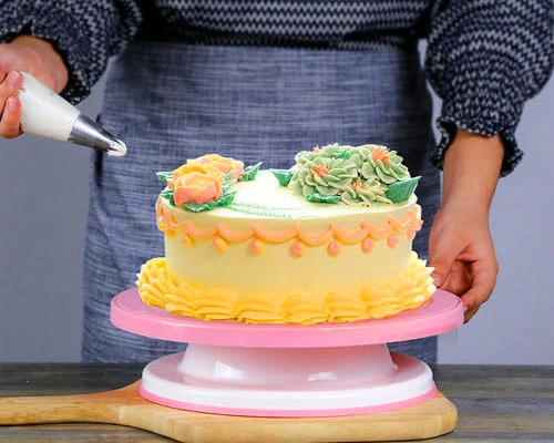 Accessori per la decorazione di torte con giradischi da 12 pollici  strumenti per alzata per torta