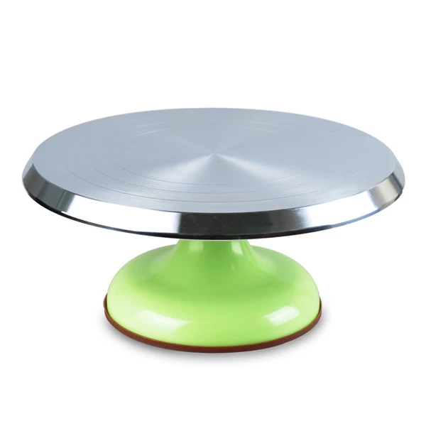 China 12 inch rotating cake decorating stand manufacturer