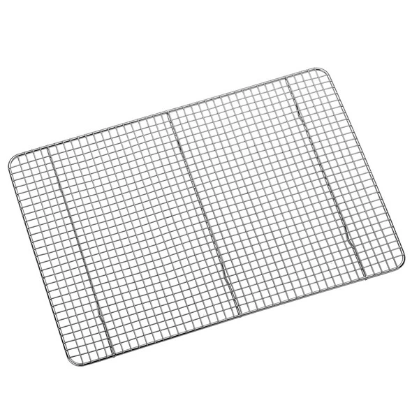 12x17 inch stainless steel bakery cooling tray with 6 feet