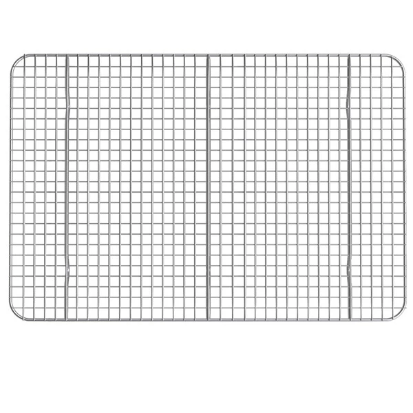 12x17 inch stainless steel bakery cooling tray with 6 feet