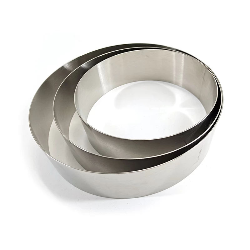 China 304 Stainless Steel Mousse Rings manufacturer