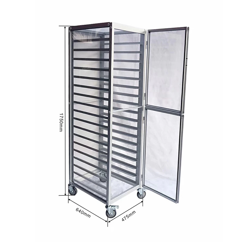 304 Stainless Steel Rotary Oven Trolley
