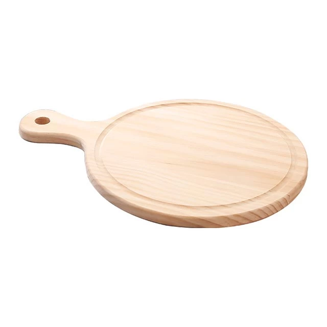 6-14 inch Round Pine Wood Pizza Board Factory Wholesale