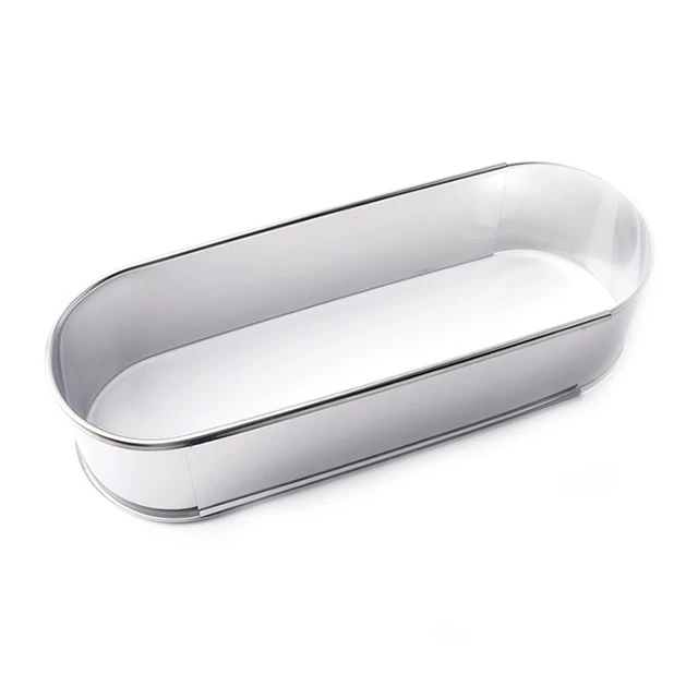 Adjustable Oval shape stainless steel mousse ring TSMR08