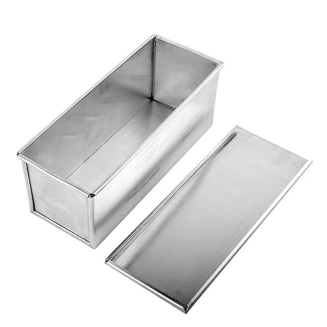 Aluminum Anodized Corrugated Loaf Pan Toast Box TSTP037-TSTP046