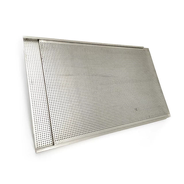 China Aluminum Perforated Tray with Lid manufacturer