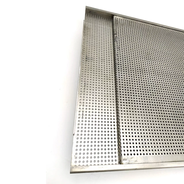 Aluminum Perforated Tray with Lid