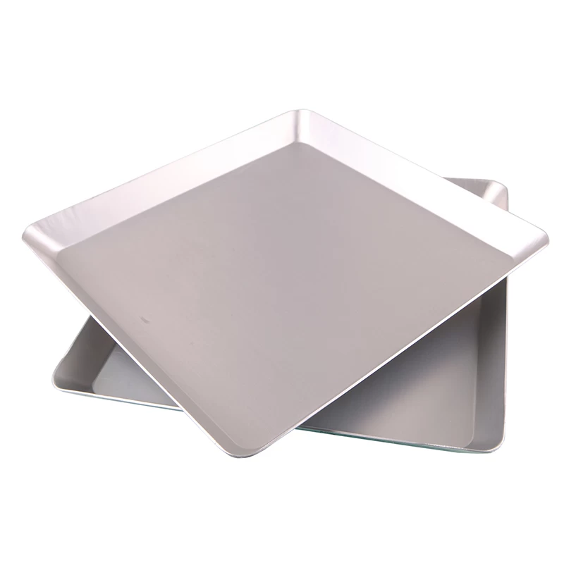 Tsina Aluminyo square pizza pan baking tray Manufacturer