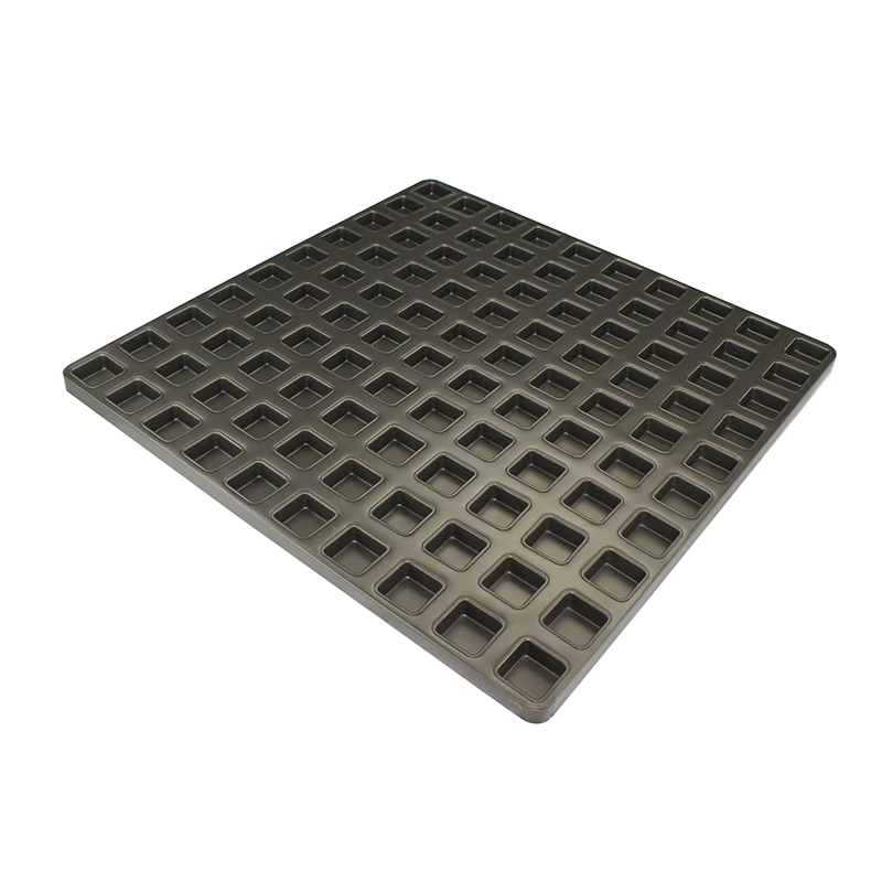 Commercial Square Deep Muffin Cake Pan Baking Tray