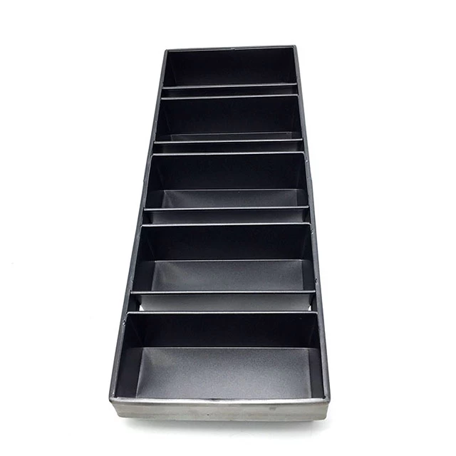 Customized Alusteel 5 Strap Loaf Pan