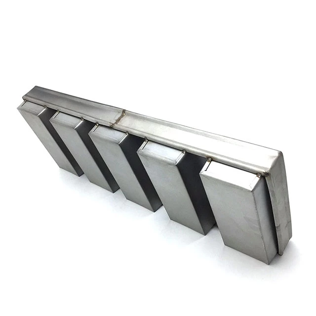 Customized Alusteel 5 Strap Loaf Pan