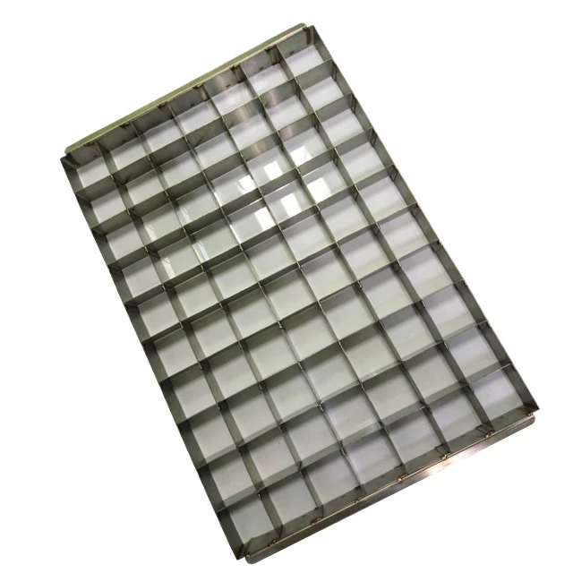 China Bandeja de queque de aço inoxidável personalizada TSFP01 fabricante