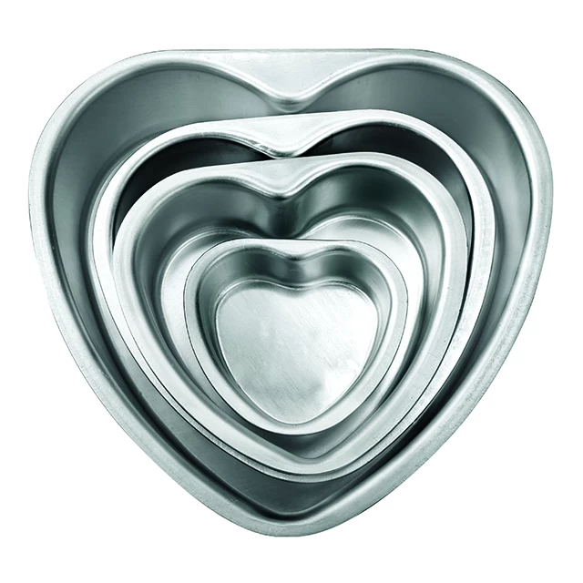 Factory Wholesale Hot Selling Aluminum Heart-shaped Cake Mould