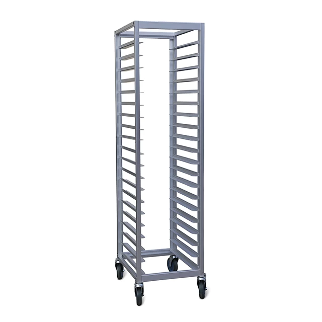 Factory customized Detachable stainless steel bakery trolley pan rack