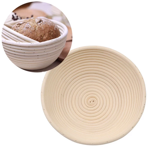 China Cesta Handmade da impermeabilização do pão do Rattan Banneton de 9 polegadas TSBT01 fabricante