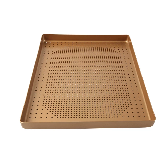 Perforated Sheet Pan with Straight Edge