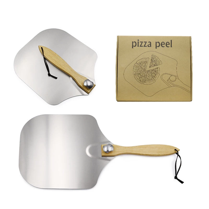 Rotating Foldable Pizza Peel Shovel
