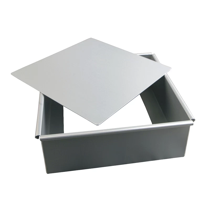 Square Cake Pans with Removable Bottom