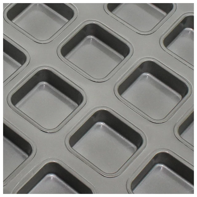 Square Muffin Moulds Baking Tray