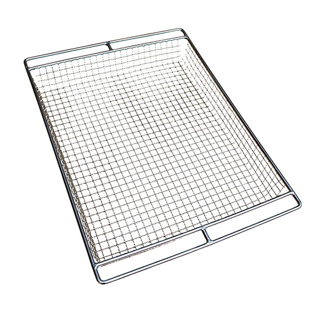 China Stainless Steel Dehydrator Wire Mesh Tray Perforated Drying Pan manufacturer