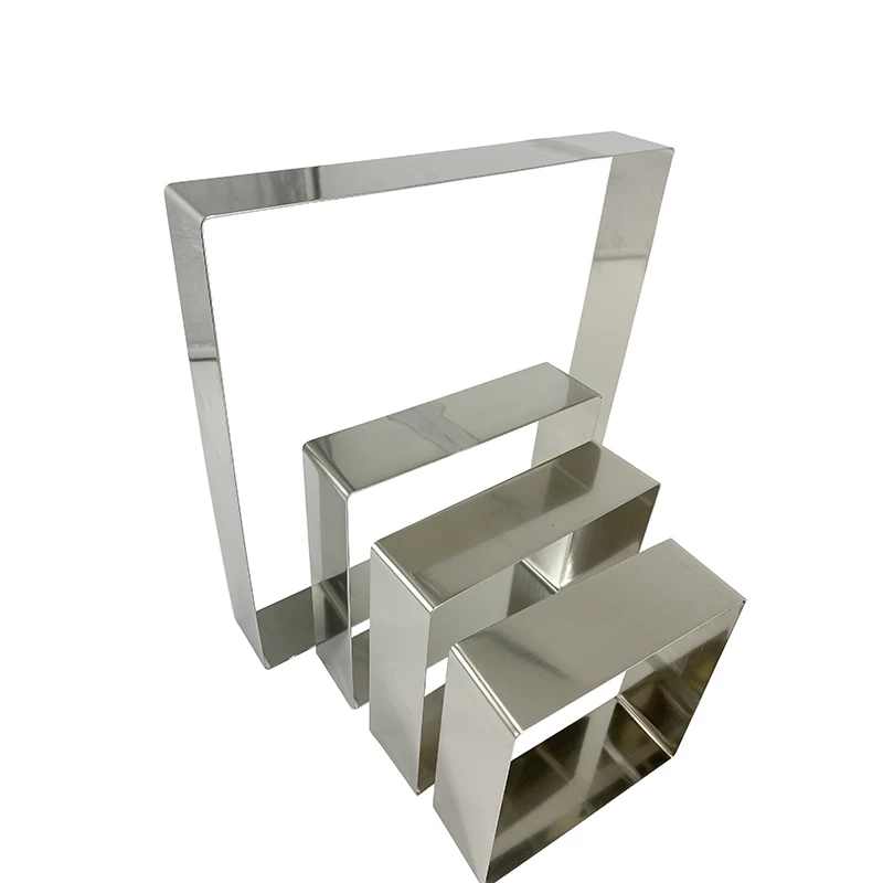 China Stainless Steel Square Mousse Ring manufacturer