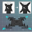 China Universal Adjustable Tablet POS Stand | VESA 75×75 & 100×100 | OEM / ODM Manufacturer manufacturer