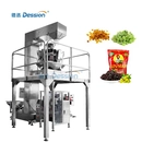 China Automatic weighing snacks packing machine with nitrogen flushing potato chips packing machine snacks packing solution manufacturer