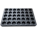 porcelana Bandeja para hornear cupcake redondas de 35 topes fabricante