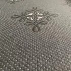 porcelana tela de colchón de algodón de punto jacquard oscuro fabricante