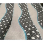 porcelana proveedor de tela de borde de colchón azul de china fabricante